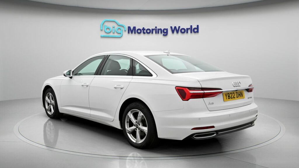 Audi A6 Saloon Sport White #5