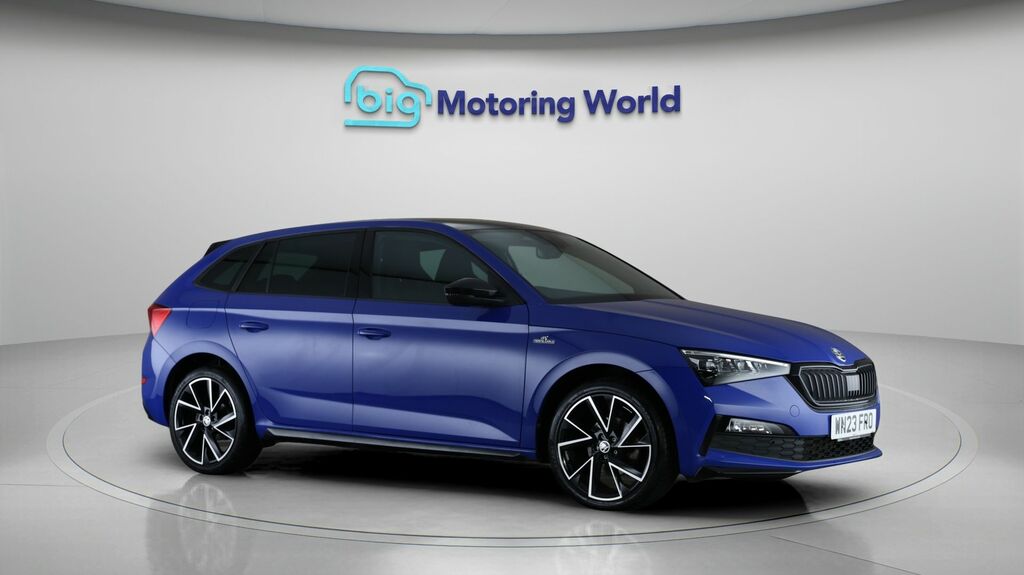 Skoda Scala Monte Carlo Blue