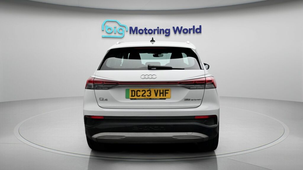 Audi Q4 E Tron Sport White #6