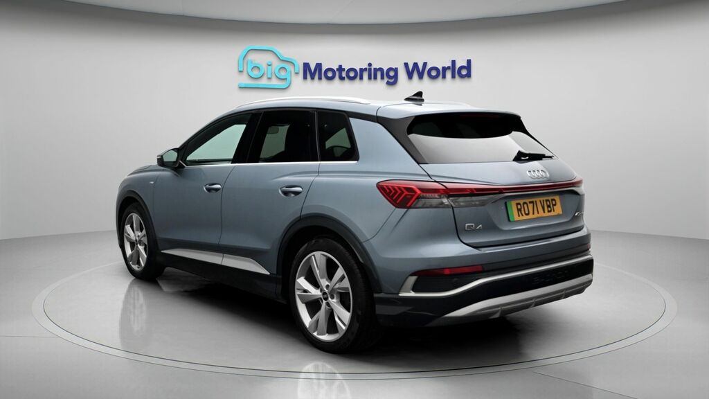 Audi Q4 E Tron S Line Blue #5