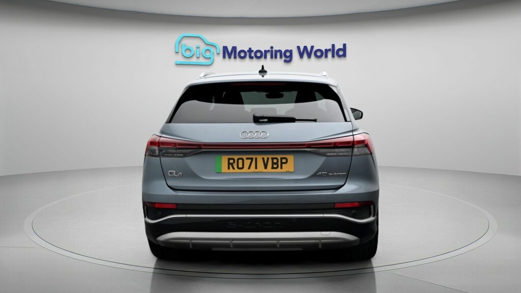 Audi Q4 E Tron S Line Blue #6