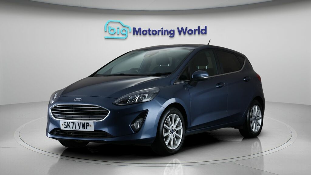 Ford Fiesta Titanium SK71VWP Blue #3