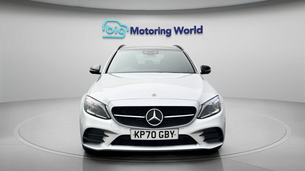 Mercedes-Benz C Class Amg Line Night Edition Silver #2