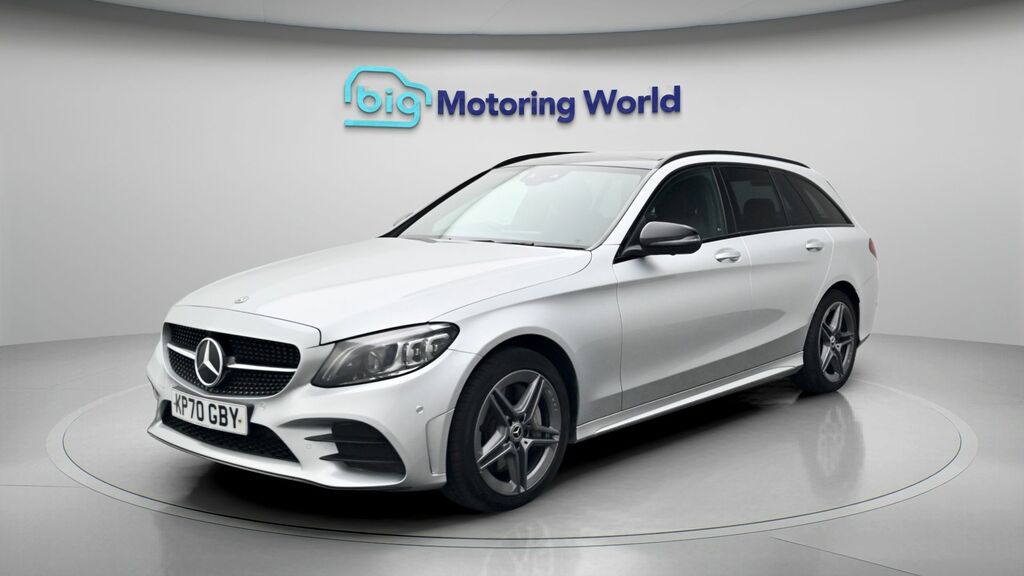 Mercedes-Benz C Class Amg Line Night Edition Silver #3