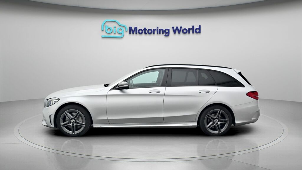 Mercedes-Benz C Class Amg Line Night Edition Silver #4