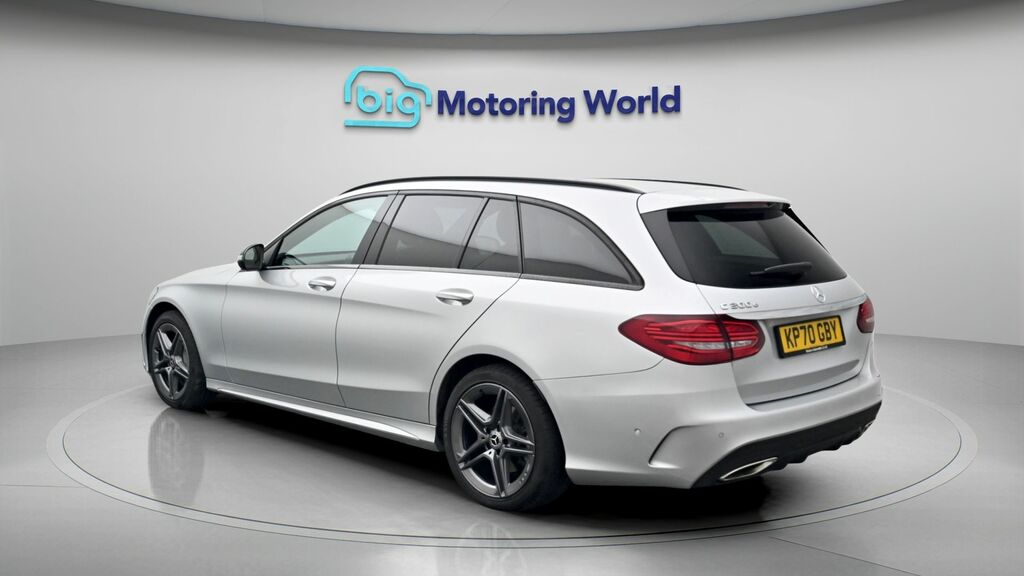 Mercedes-Benz C Class Amg Line Night Edition Silver #5