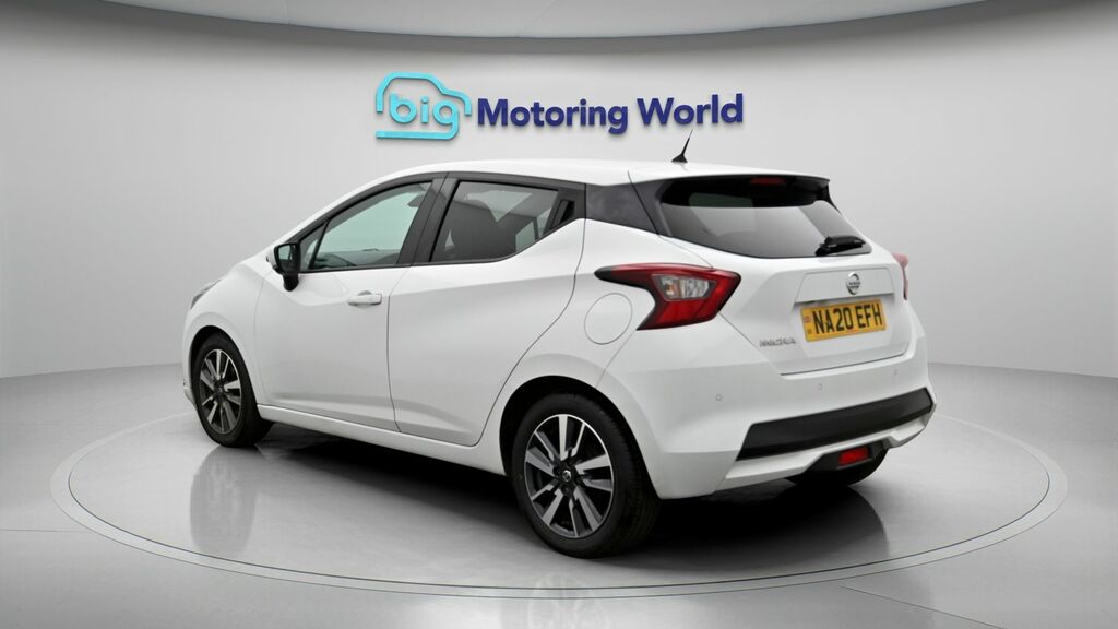 Nissan Micra Tekna White #5