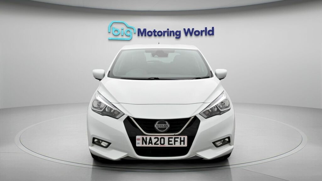 Nissan Micra Tekna White #2