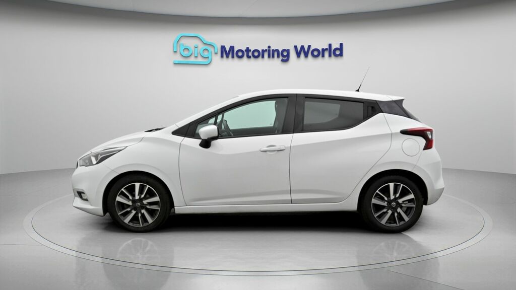 Nissan Micra Tekna White #4