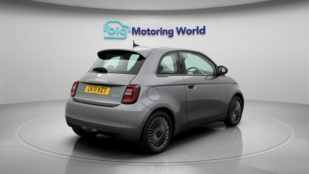 Fiat 500E Hatchback White #7