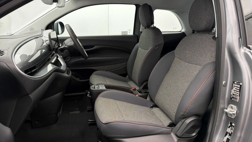 Fiat 500E Hatchback White #13