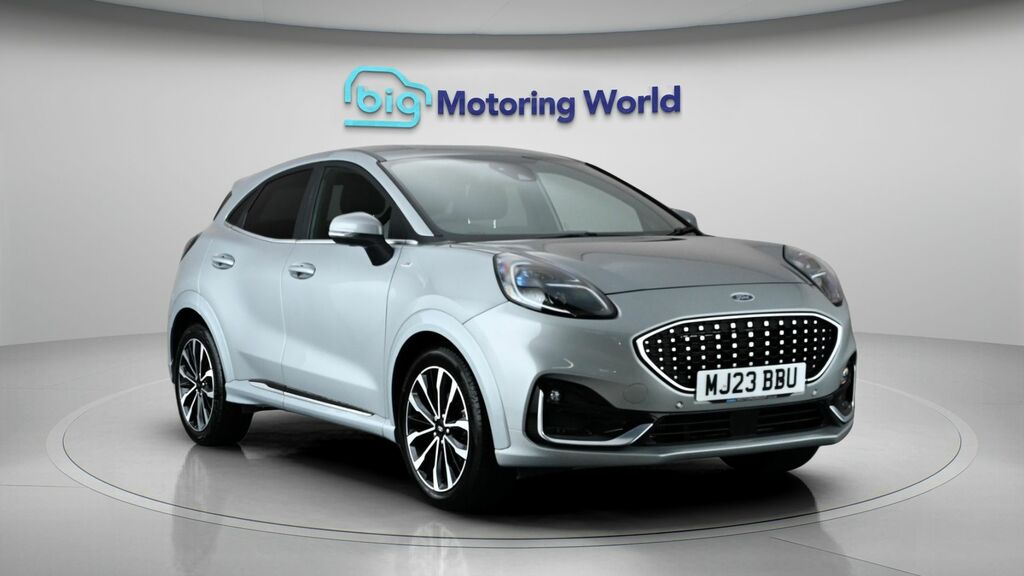 Ford Puma St-line Vignale MJ23BBU Silver