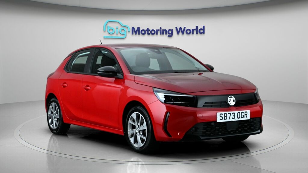 Vauxhall Corsa Design SB73OGR Red
