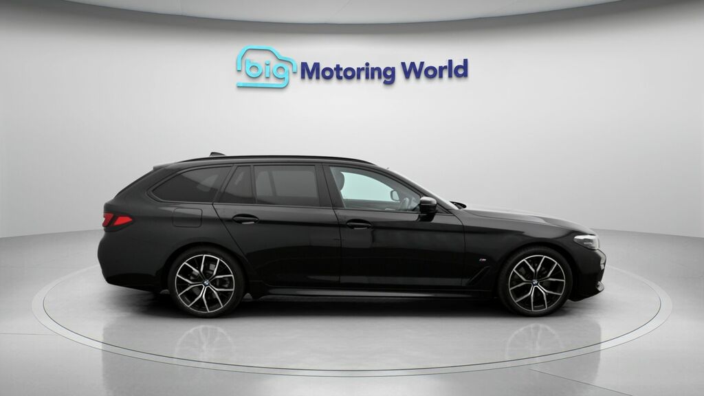 BMW 5 Series 520D Mht M Sport Step Pro Pack Blue #8