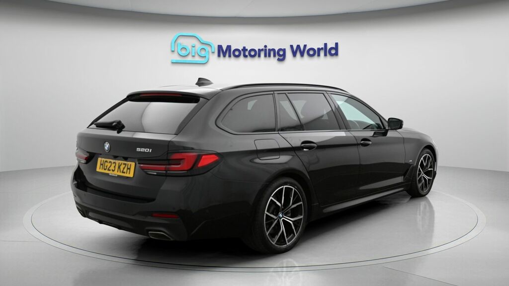 BMW 5 Series 520D Mht M Sport Step Pro Pack Blue #7
