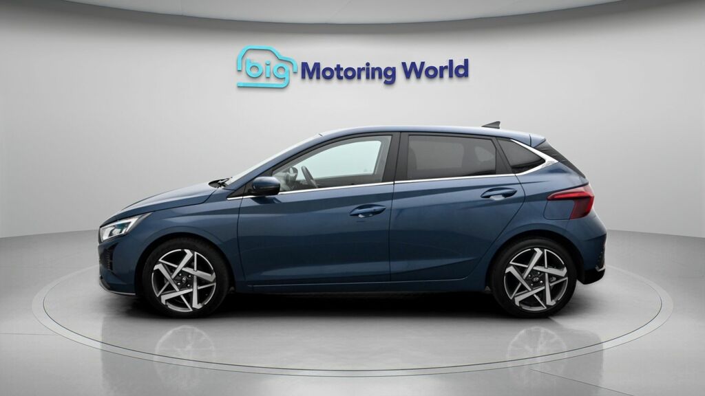 Hyundai I20 Ultimate Blue #4