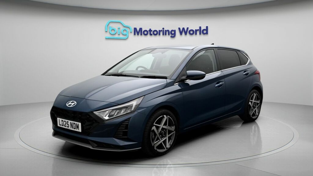 Hyundai I20 Ultimate Blue #3