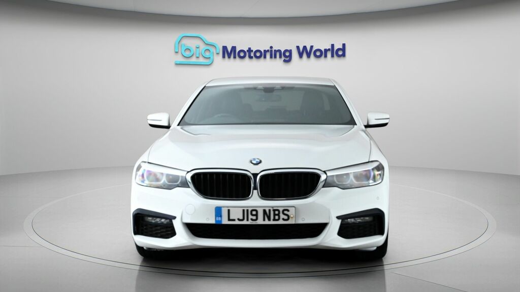 BMW 5 Series M Sport White #2