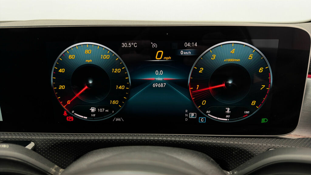 Mercedes-Benz A Class 1.5 A 180 D Amg Line 114 Bhp Black #24