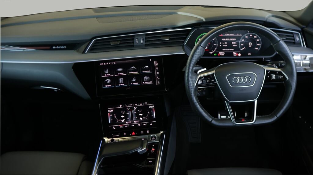 Audi Q8 e tron Audi 300Kw 55 Quattro 114Kwh Black Edition Aut Blue #13