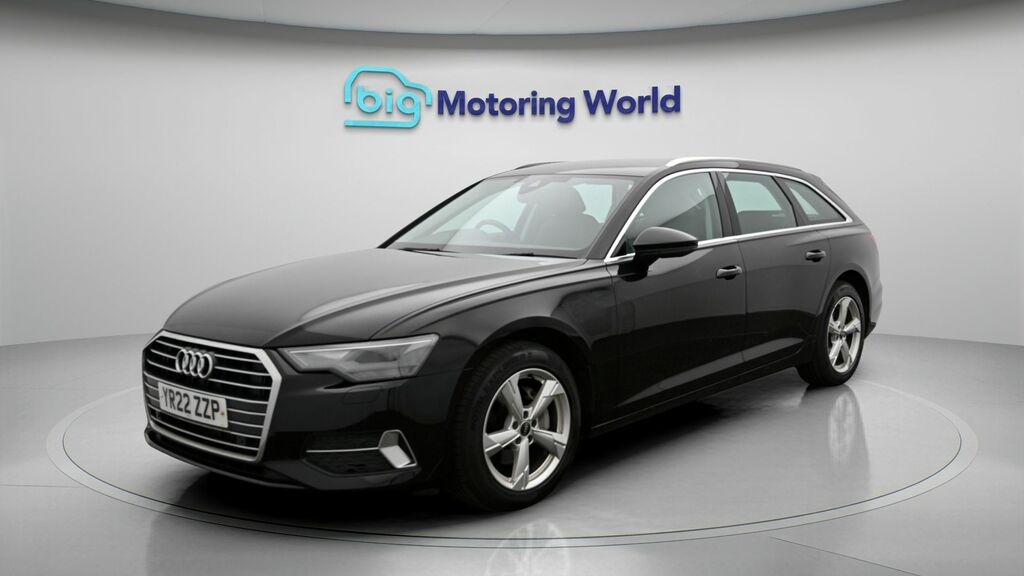 Audi A6 Avant Sport Black #3