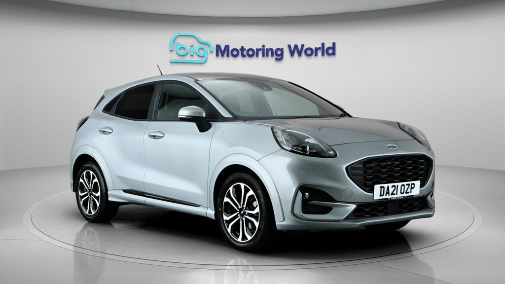 Ford Puma St-line Silver