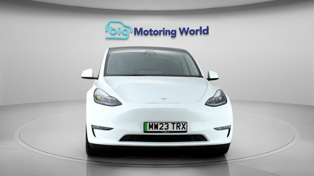 Tesla Model Y Performance White #2