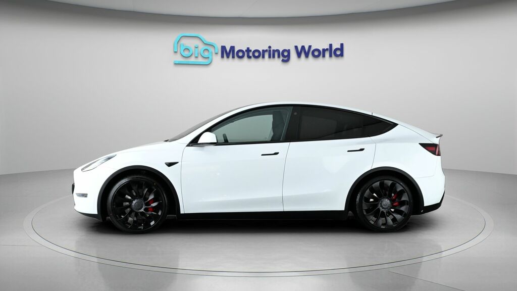 Tesla Model Y Performance White #4