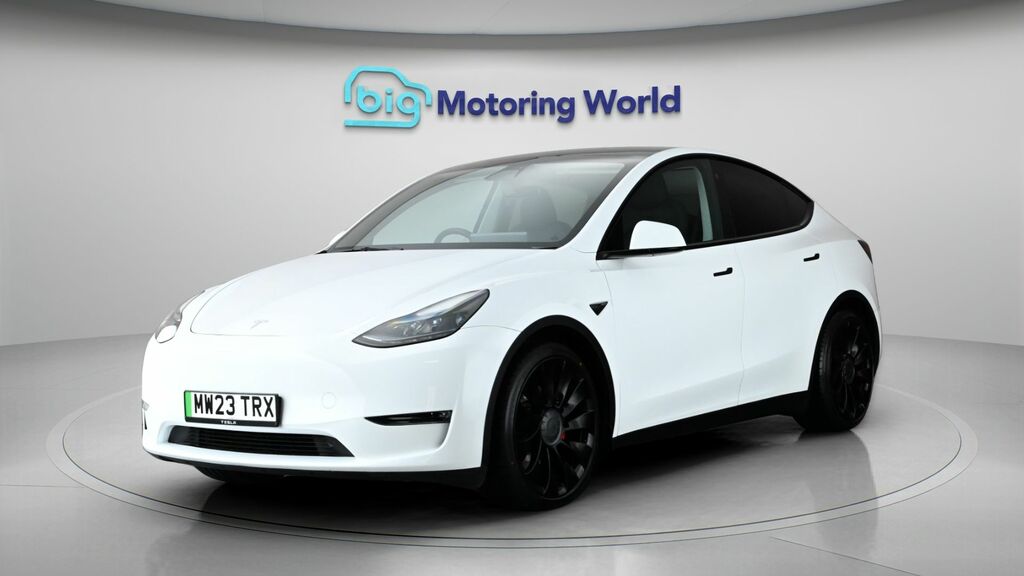 Tesla Model Y Performance White #3