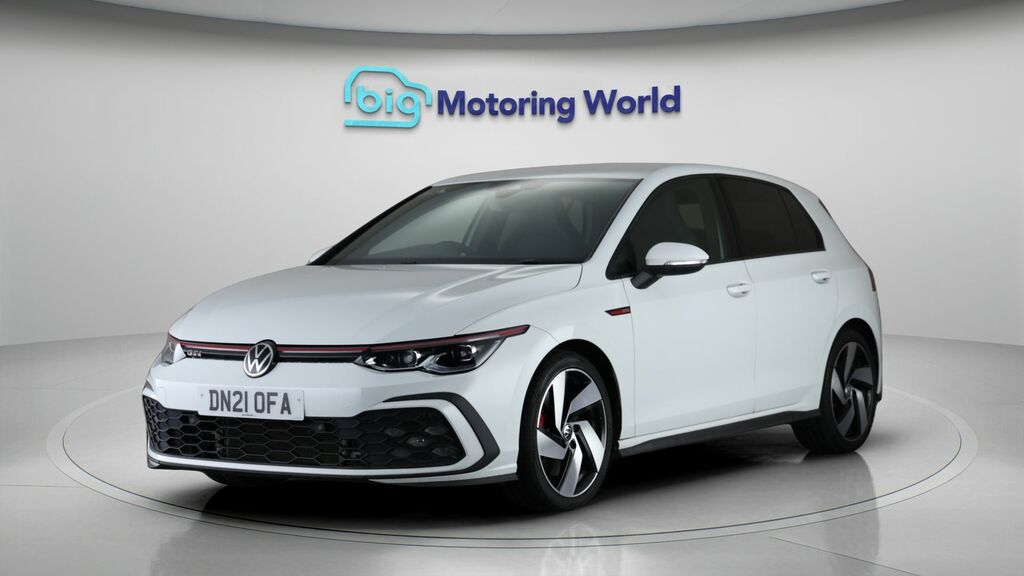 Volkswagen Golf Gti White #3