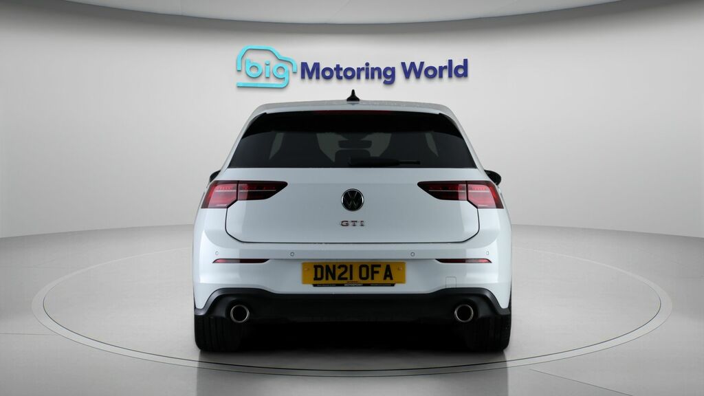 Volkswagen Golf Gti White #6