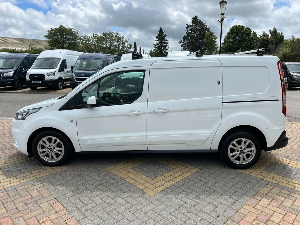 Ford Transit Connect 250 Tdci 120 L2h1 Limited Ecoblue Lwb Low Roof Aut BT72LKU White #6