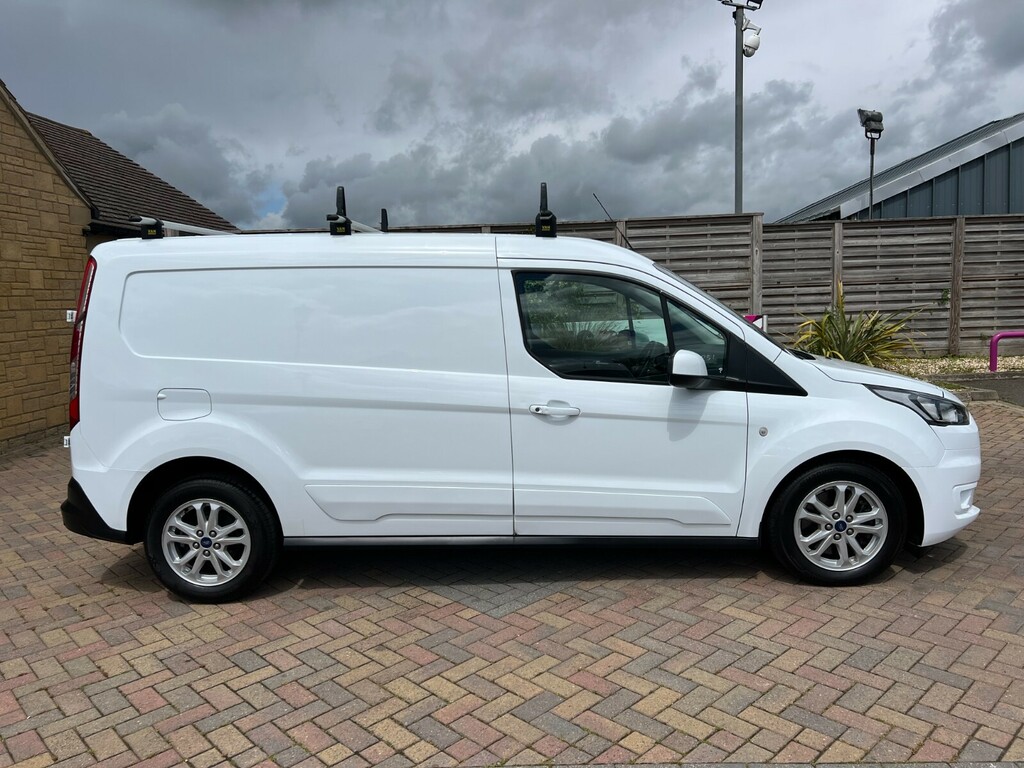 Ford Transit Connect 250 Tdci 120 L2h1 Limited Ecoblue Lwb Low Roof Aut BT72LKU White #3
