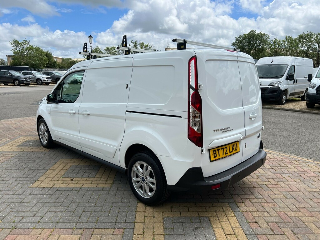 Ford Transit Connect 250 Tdci 120 L2h1 Limited Ecoblue Lwb Low Roof Aut BT72LKU White #5