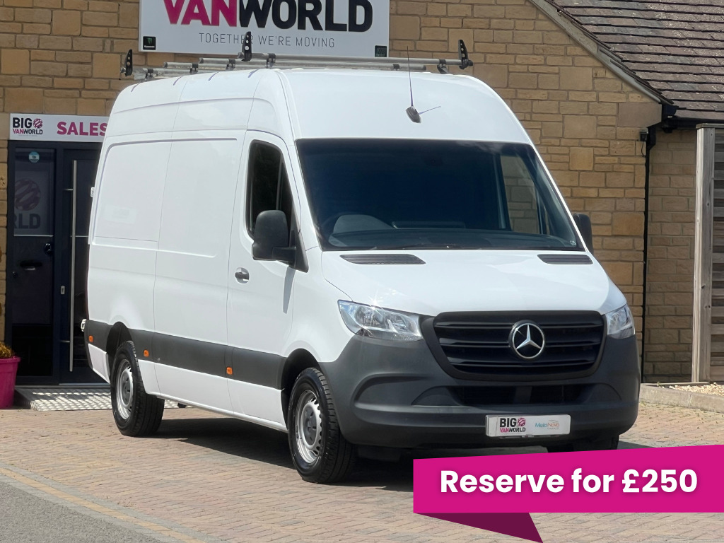 Mercedes-Benz Sprinter 315 Cdi 150 L2h2 Progressive Mwb High Roof Rwd White