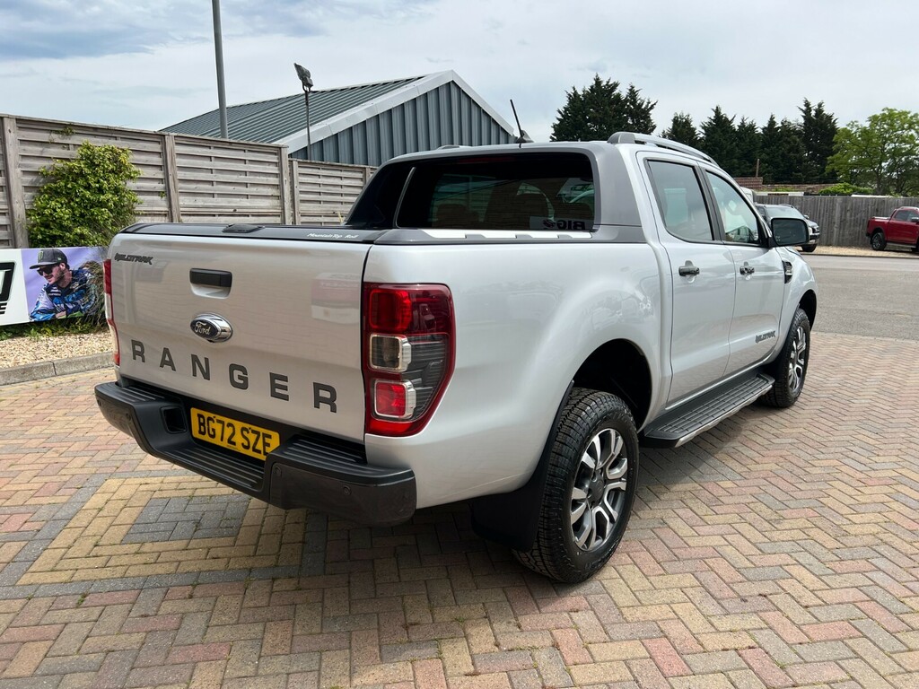 Ford Ranger Tdci 213 Wildtrak Ecoblue 4Wd Double Cab With Roll BG72SZE Silver #3