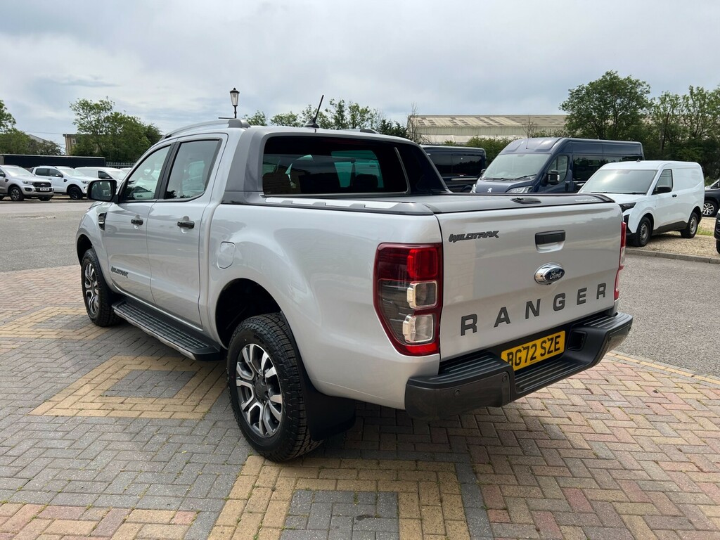 Ford Ranger Tdci 213 Wildtrak Ecoblue 4Wd Double Cab With Roll BG72SZE Silver #5