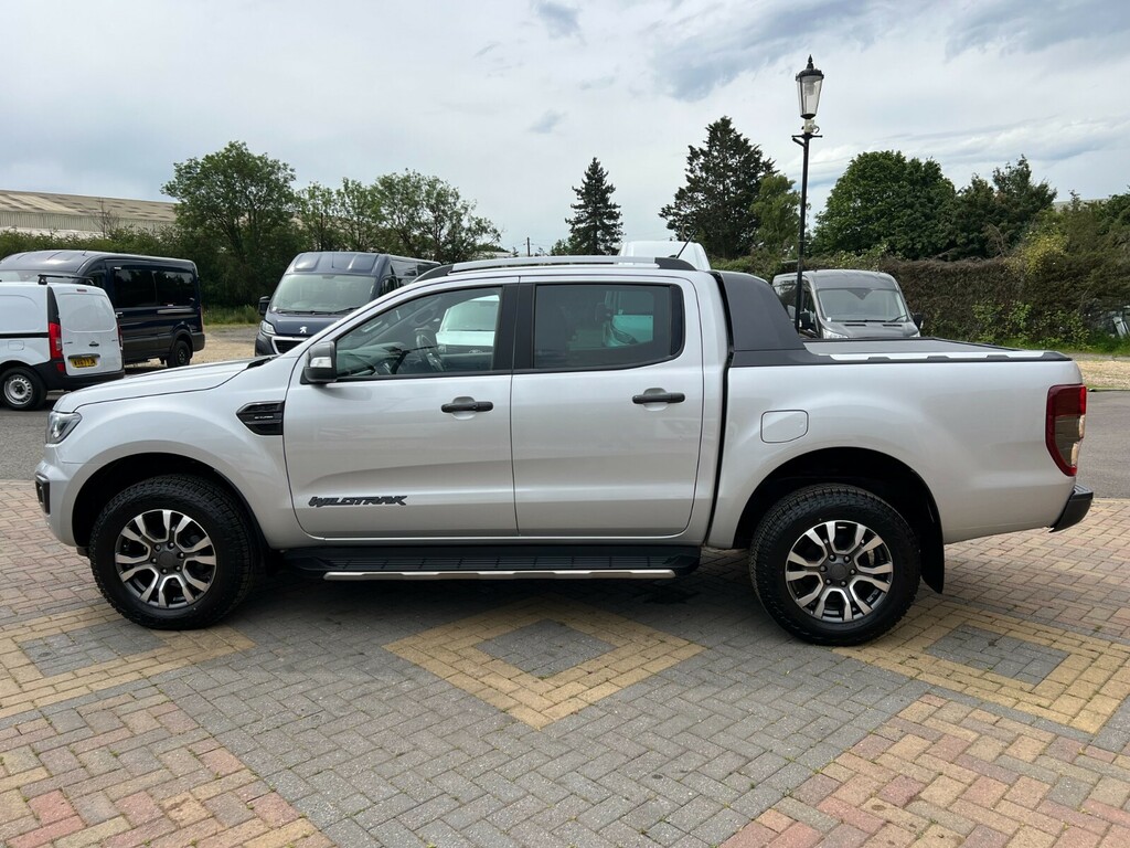 Ford Ranger Tdci 213 Wildtrak Ecoblue 4Wd Double Cab With Roll BG72SZE Silver #6