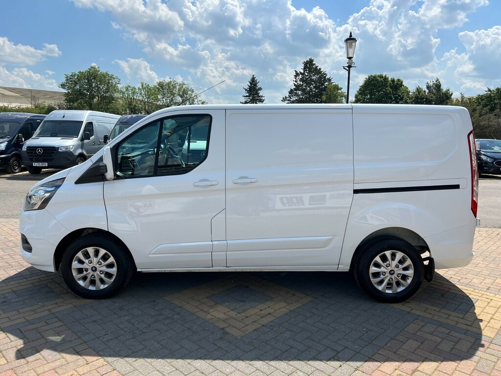 Ford Transit Custom 340 Tdci 130 L1h1 Limited Ecoblue Swb Low Roof Fwd EA21BZH White #6
