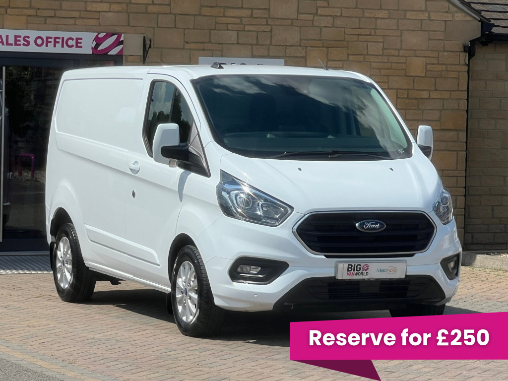 Ford Transit Custom 340 Tdci 130 L1h1 Limited Ecoblue Swb Low Roof Fwd White