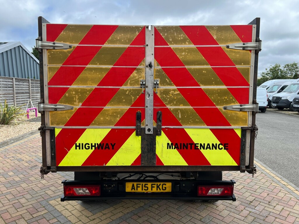 Ford Transit Custom 350 Tdci 125 L2 Mwb Single Cab Alloy Arborist Tipp AF15FKG White #4