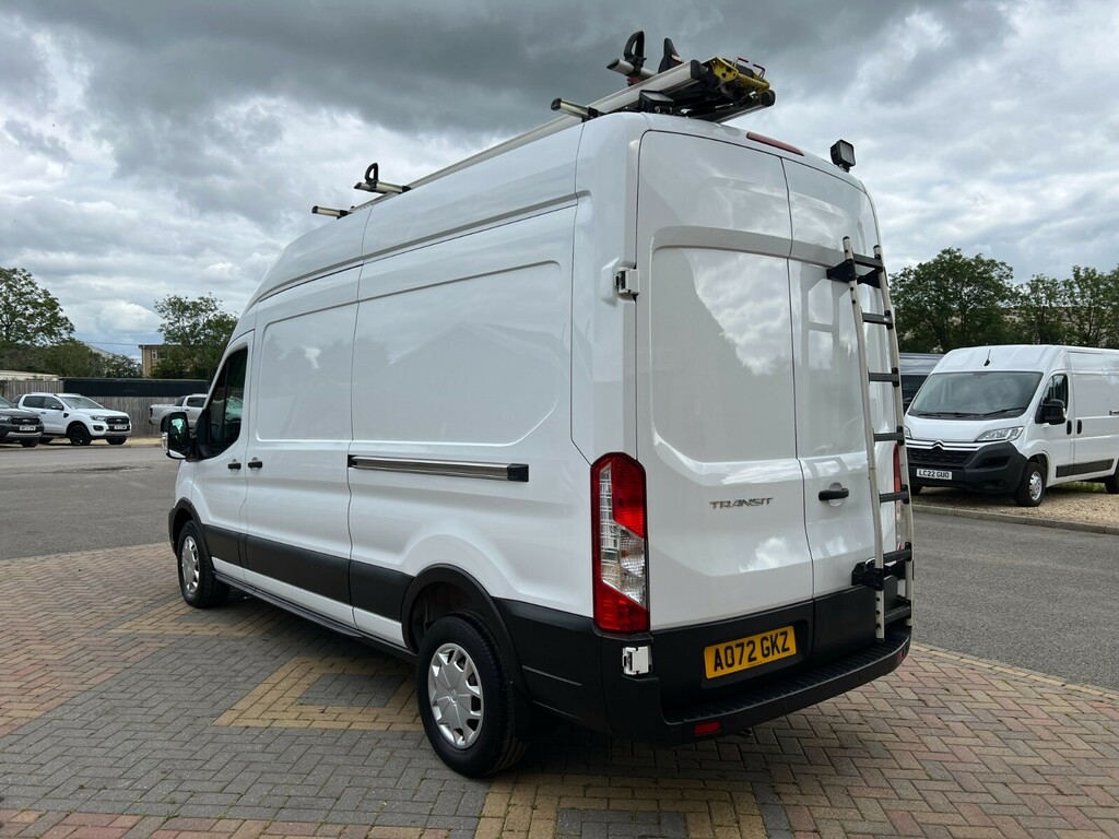 Ford Transit Custom 350 Tdci 130 L3h3 Trend Ecoblue Lwb High Roof Fwd AO72GKZ White #5