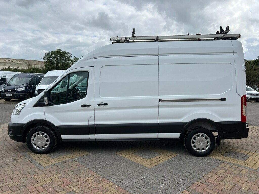 Ford Transit Custom 350 Tdci 130 L3h3 Trend Ecoblue Lwb High Roof Fwd AO72GKZ White #6