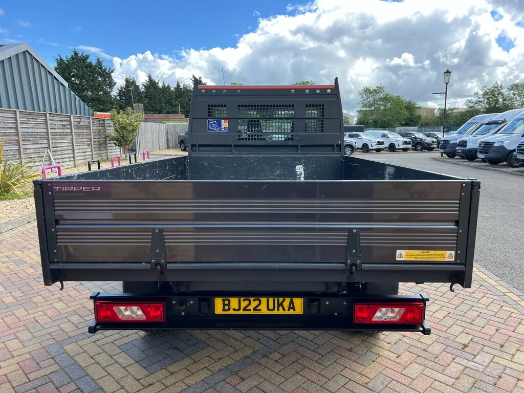 Ford Transit Custom 350 Tdci 130 L2 Leader Ecoblue Mwb Single Cab 10Ft BJ22UKA Grey #4