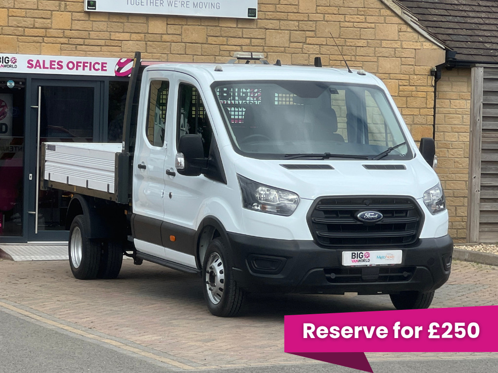 Ford Transit Custom 350 Tdci 130 L3 Leader Ecoblue Lwb 7 Seat Double C White