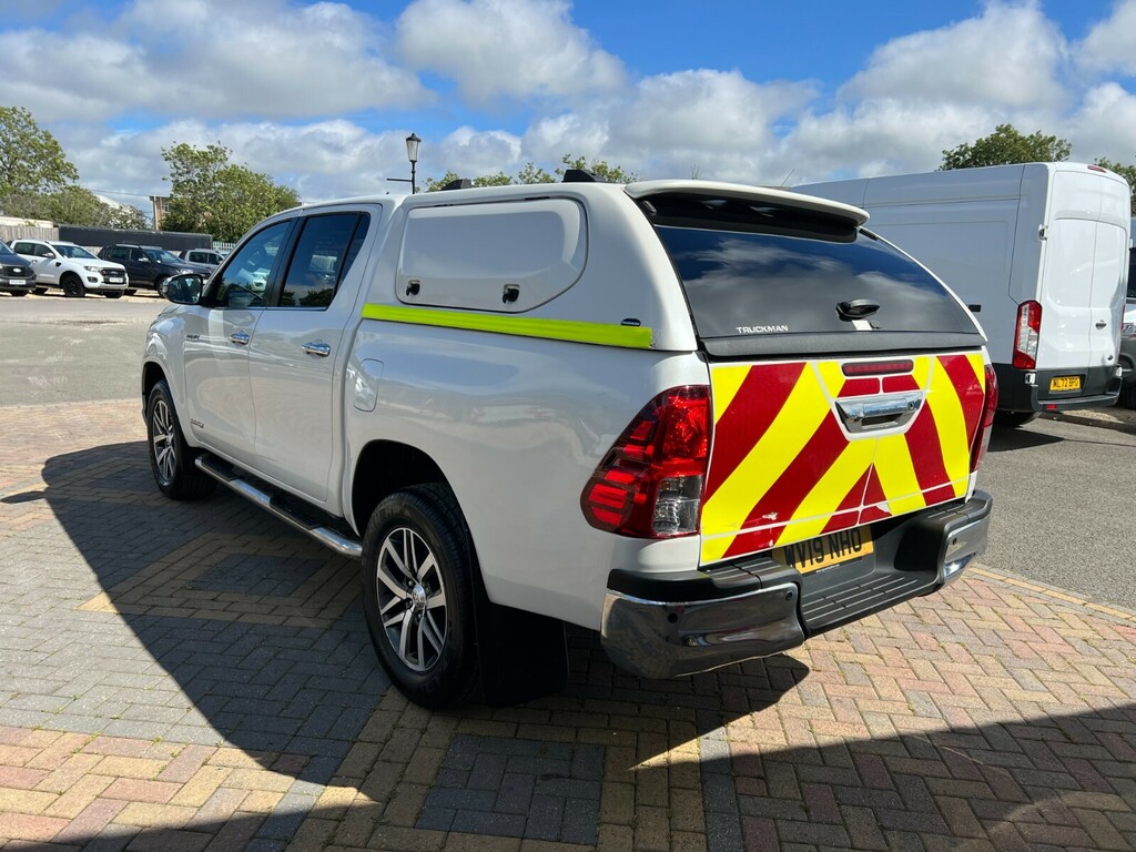 Toyota HILUX D-4d 150 Invincible X 4Wd Double Cab With Truckman WV19NHO White #5