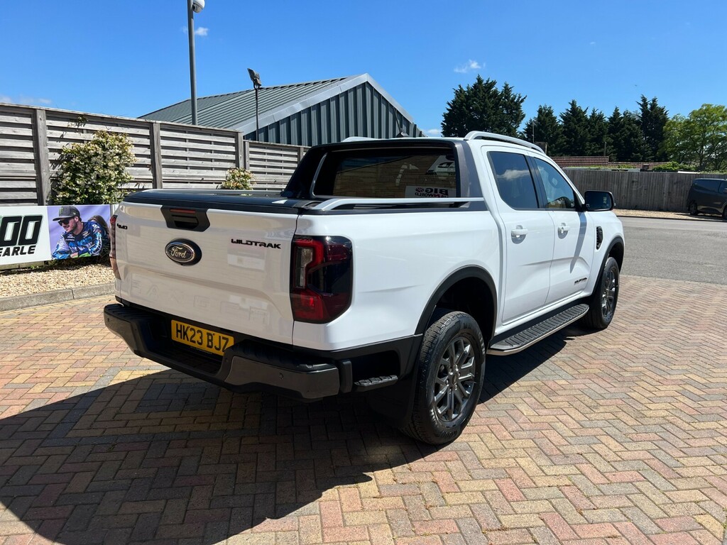 Ford Ranger Td 205 Wildtrak Ecoblue 4Wd Double Cab With Rolln HK23BJZ White #3