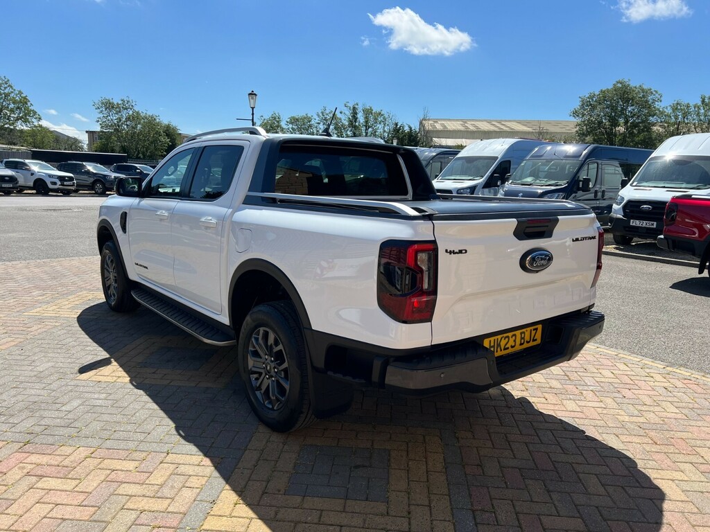 Ford Ranger Td 205 Wildtrak Ecoblue 4Wd Double Cab With Rolln HK23BJZ White #5