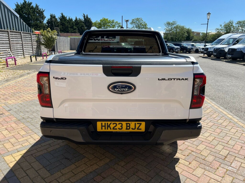 Ford Ranger Td 205 Wildtrak Ecoblue 4Wd Double Cab With Rolln HK23BJZ White #4