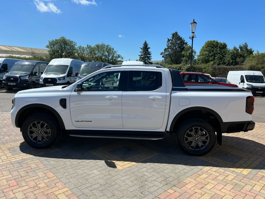 Ford Ranger Td 205 Wildtrak Ecoblue 4Wd Double Cab With Rolln HK23BJZ White #6